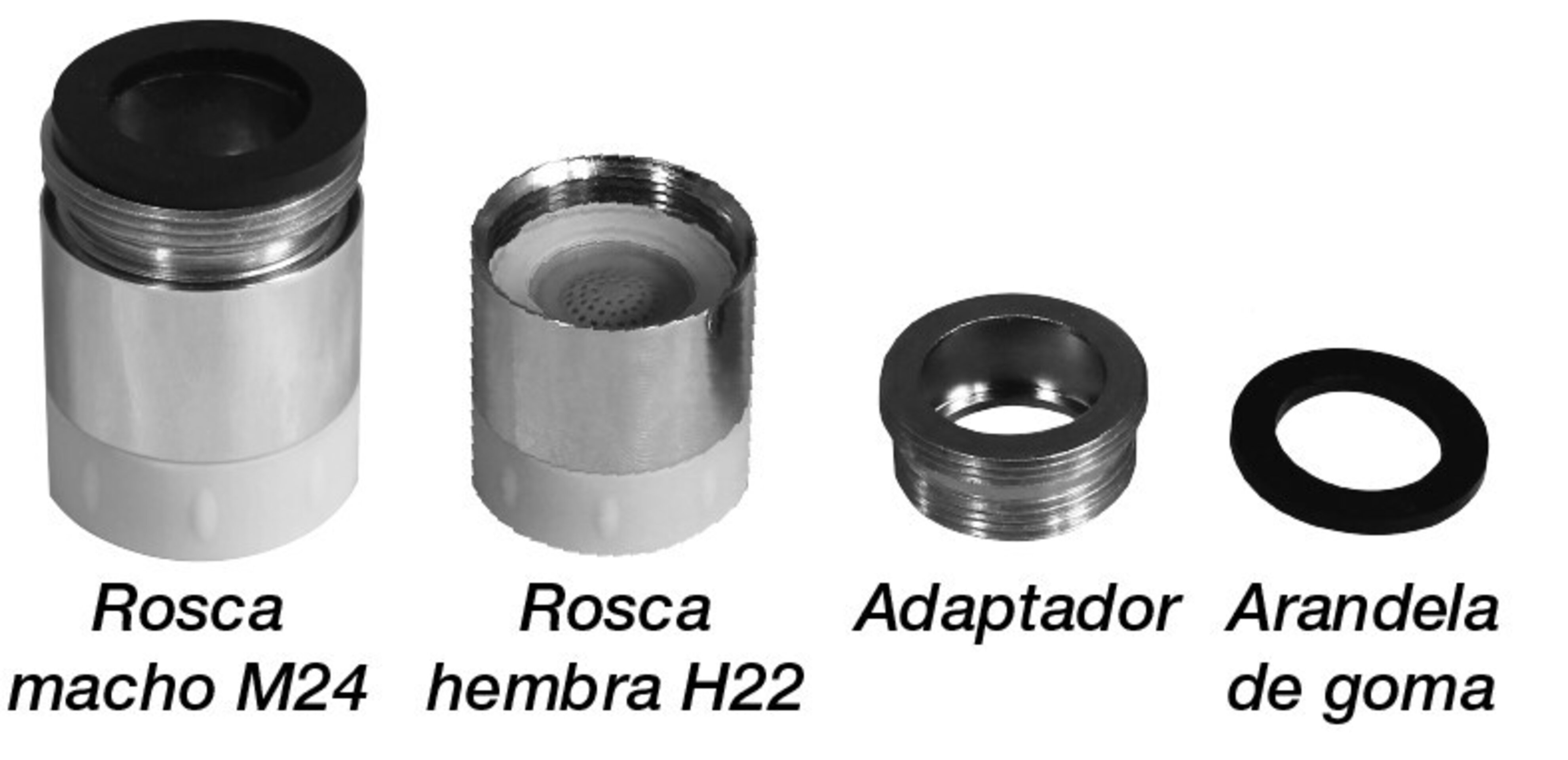 Atomizador/Multidifusor para grifo, permite ahorrar hasta un 50% de agua - 2
