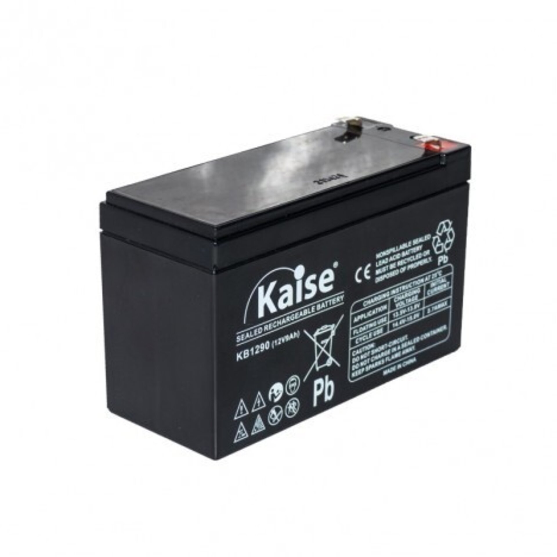 Bateria 12V-9A, recargable, 151x101x65mm - 1