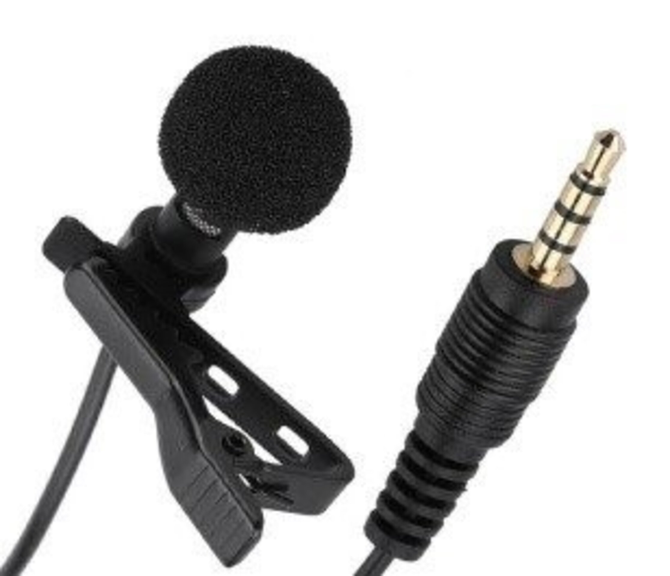 Microfono solapa conector 3,5mm grabaciones en dispositivos - 3