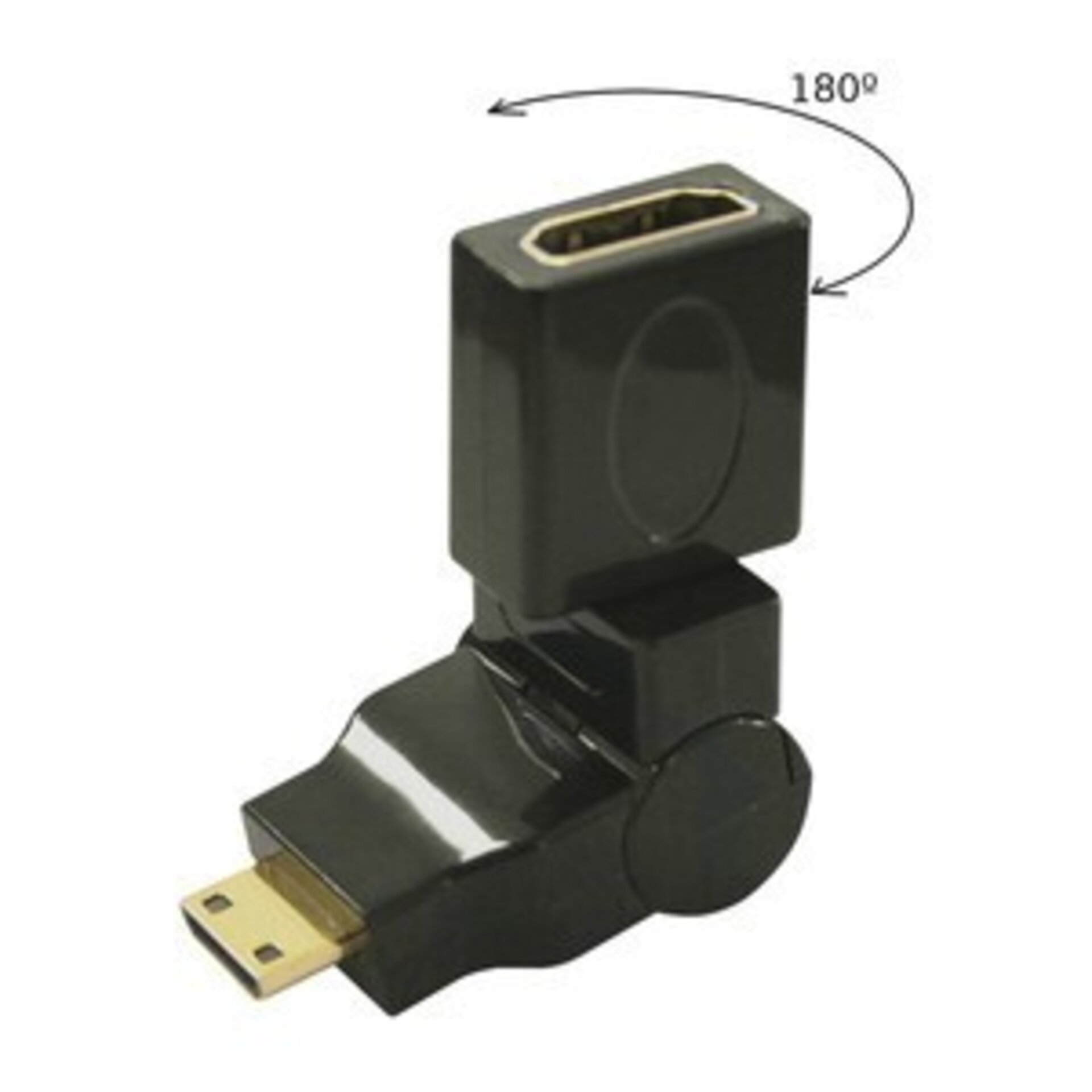 Adaptador MINI HDMI macho a HDMI hembra - 3