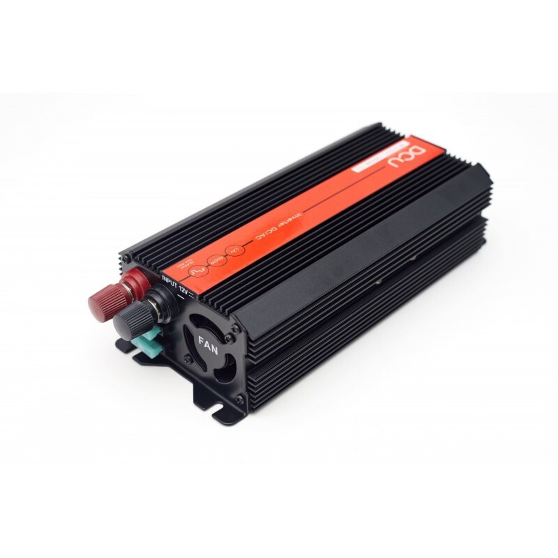 Inversor 600W 12v a 230v, profesional, onda modificada, pinzas bateria - 3