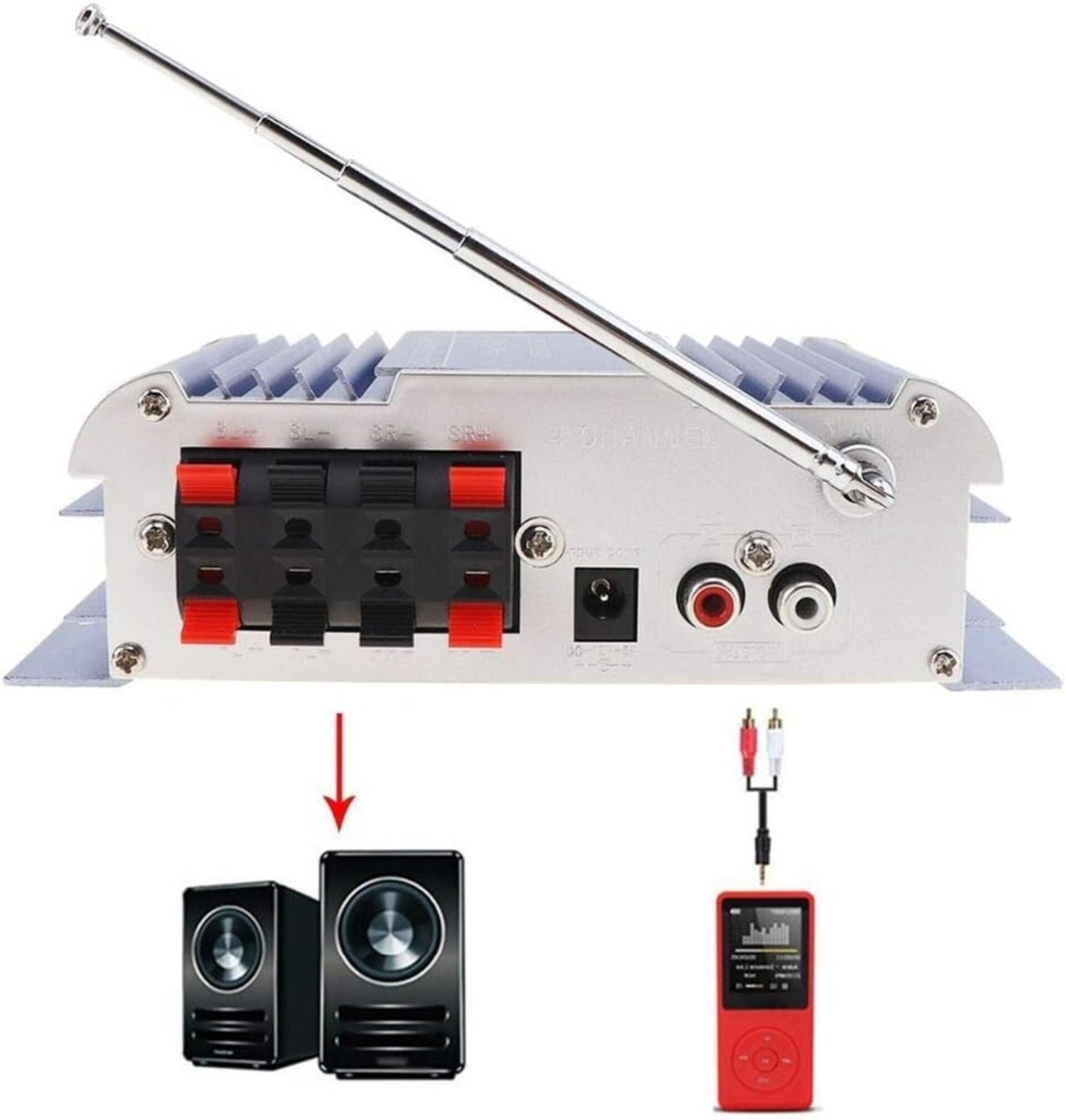 AMPLIFICADOR MINI 20W+20W-BLUETOOTH - 3