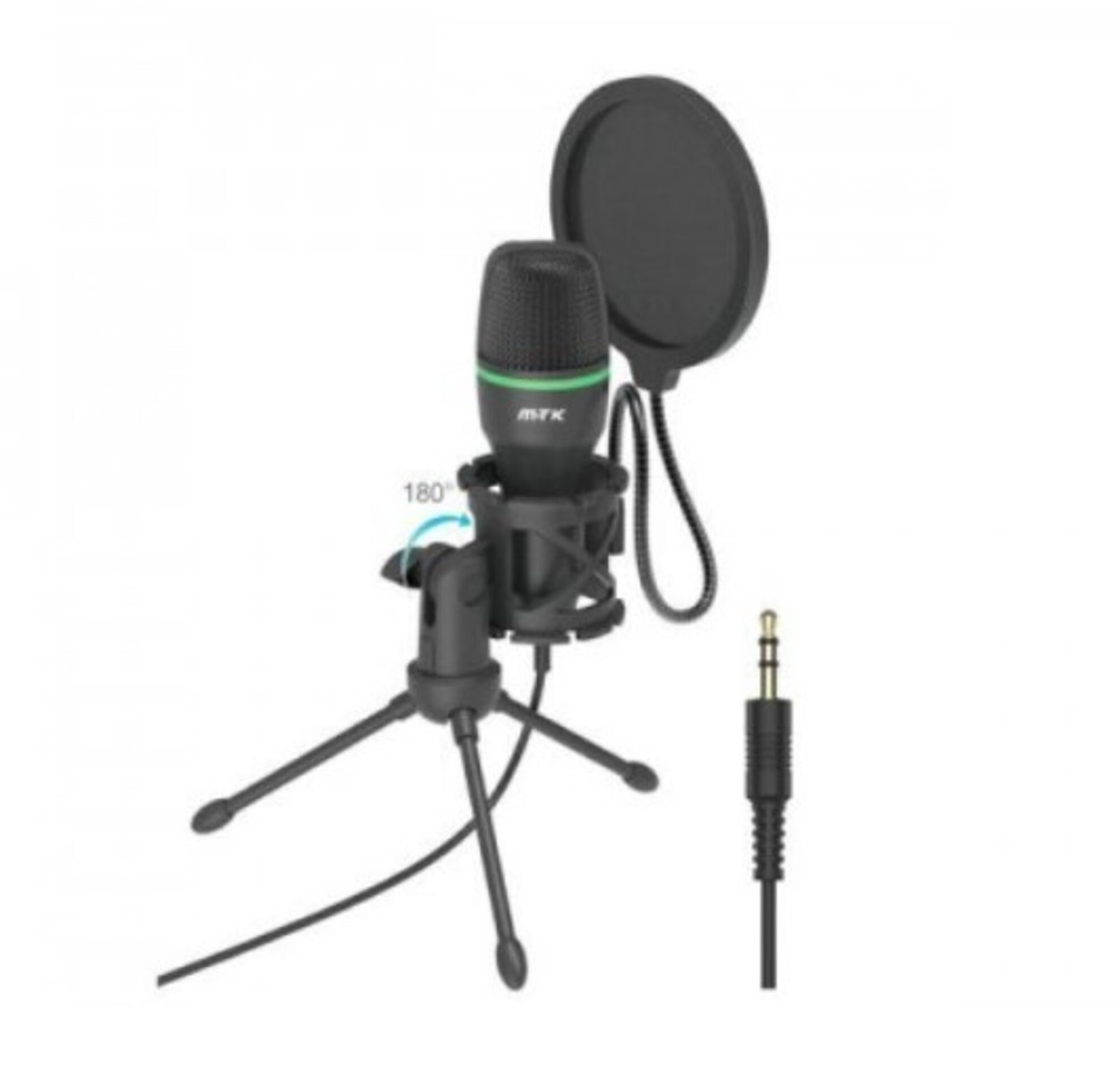Microfono reduccion ruido con jack 3,5mm y tripode - 2