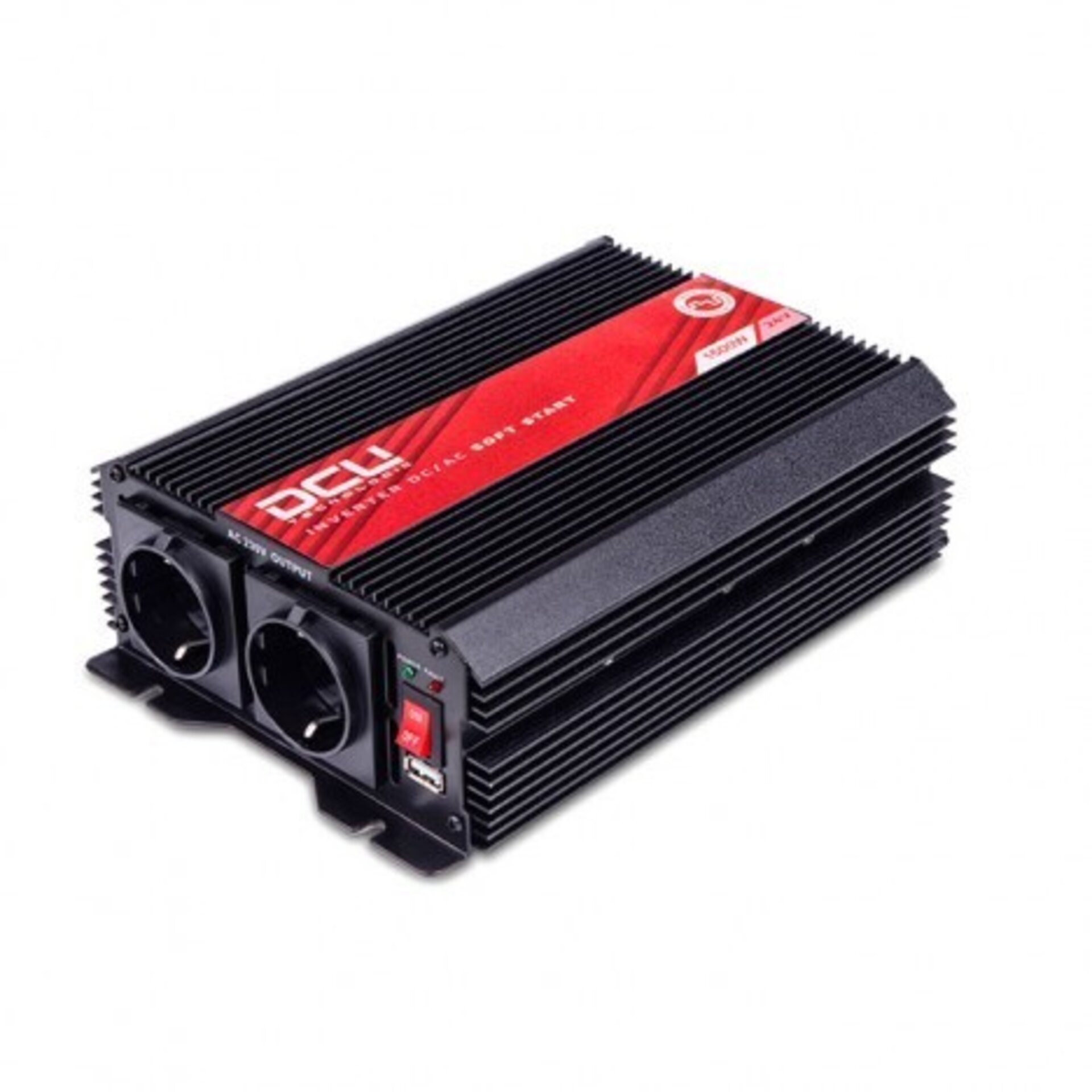 Inversor 1500W, 12V a 230V, arranque suave, profesional - 1