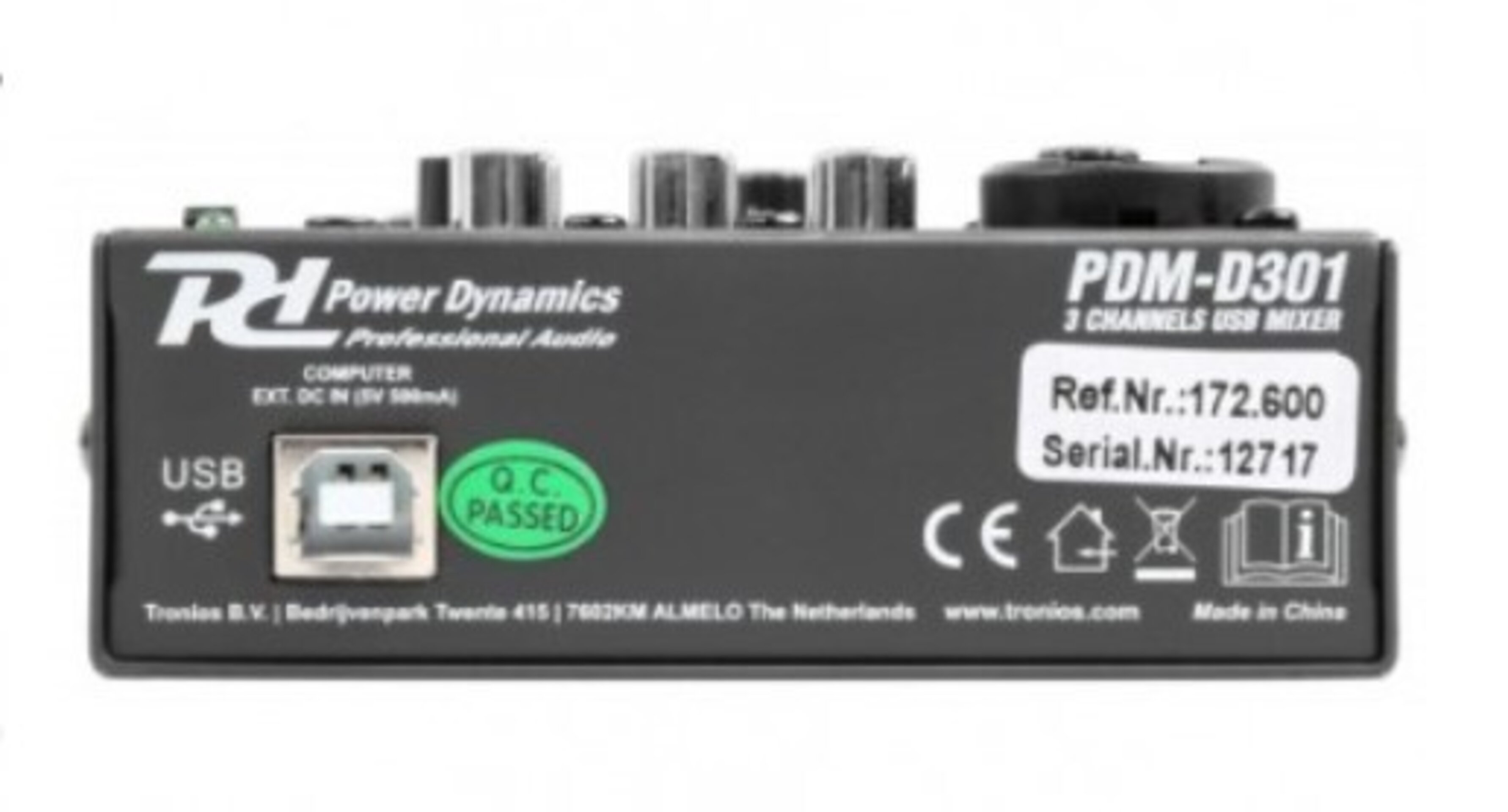 Mezclador sonido 3 canales USB y Tarjeta sonido - 2
