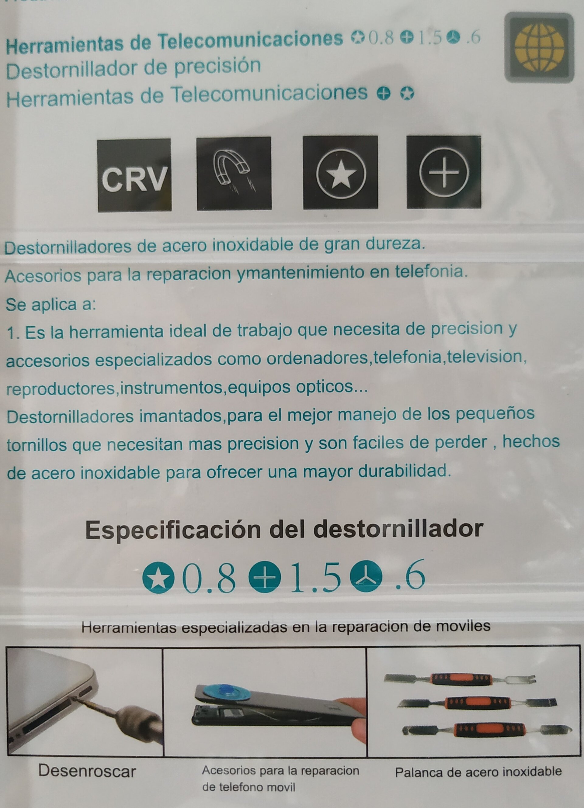 Kit herramientas dispositivos moviles - 2