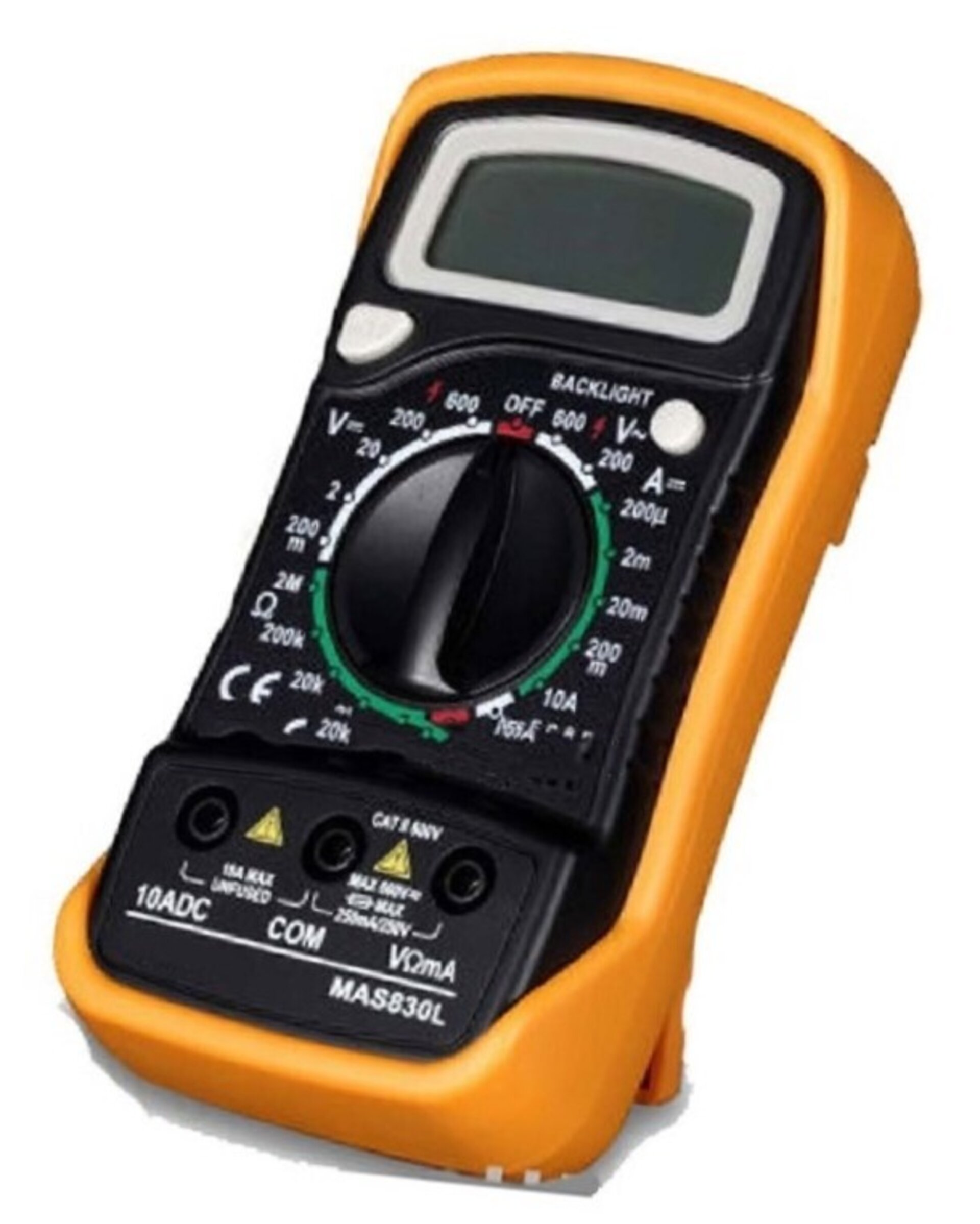 Multimetro, pantalla LCD - 1