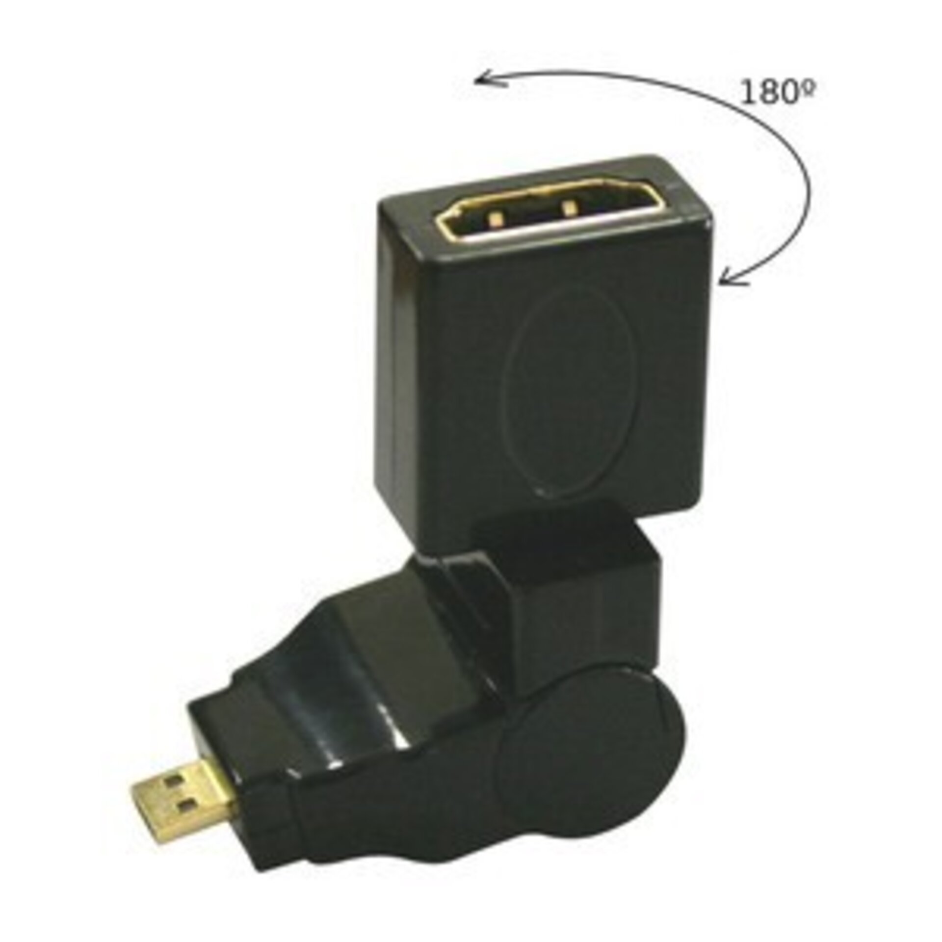 Adaptador MICRO HDMI macho a HDMI hembra - 2
