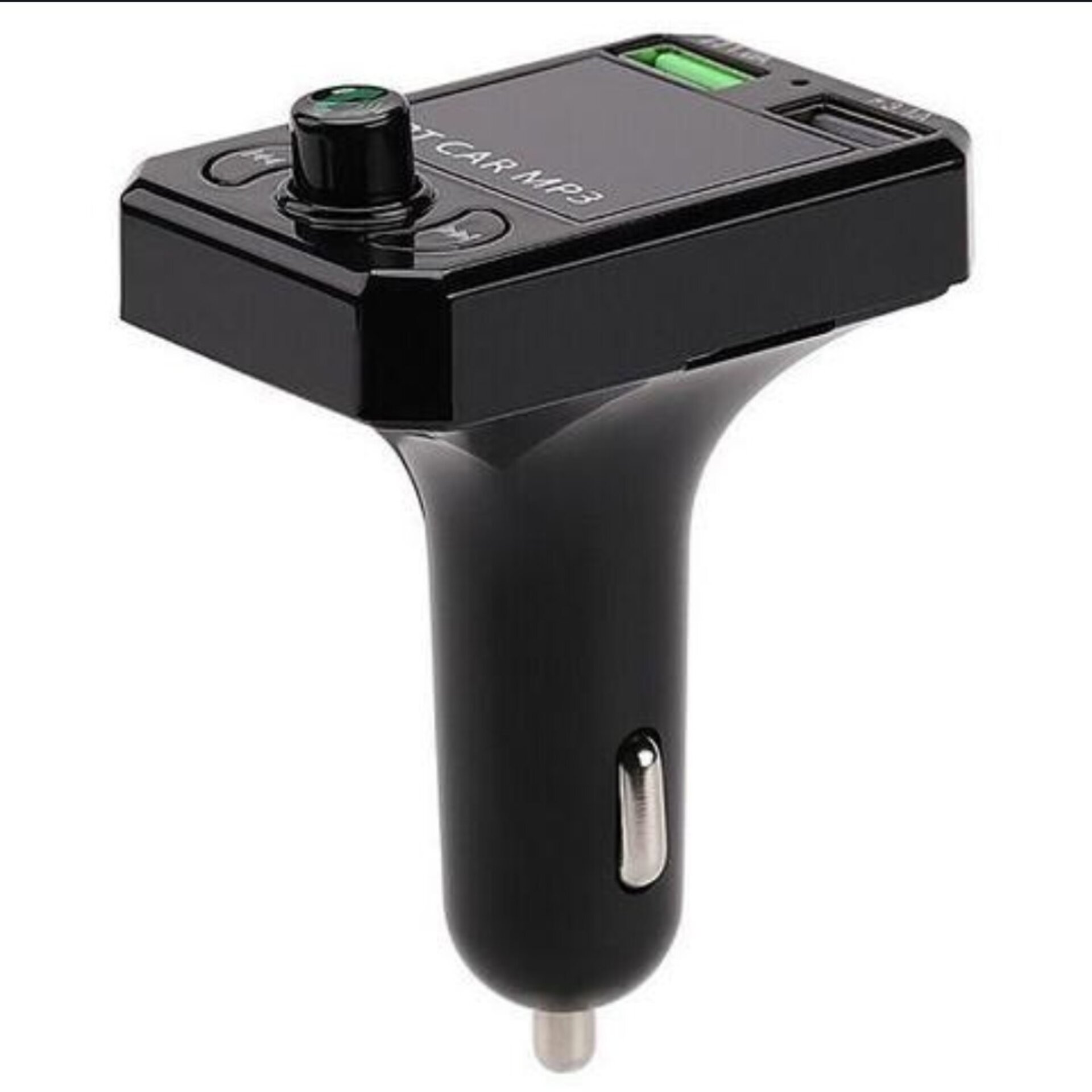 Transmisor Bluetooth, FM, cargador usb, escucha a traves de los altavoces del vehiculo - 2
