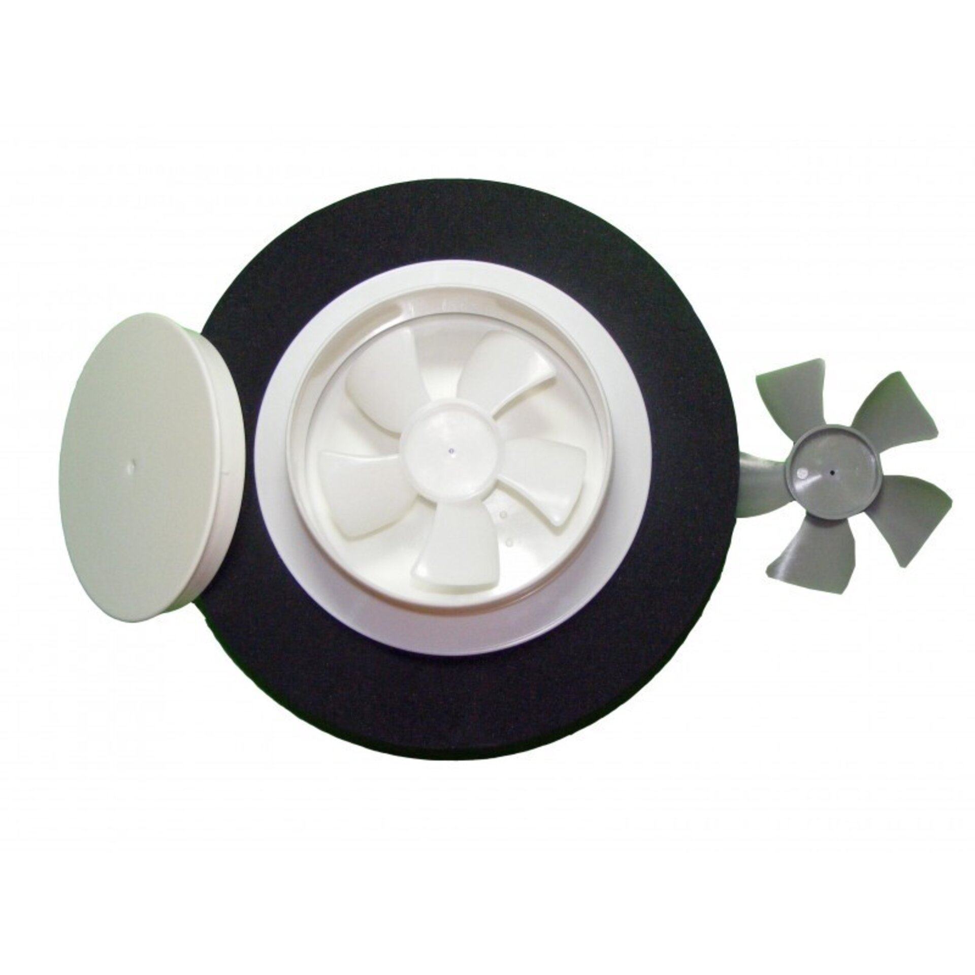 Extractor solar, ventilador, utilizacion en barcos, camiones, cocinas - 3