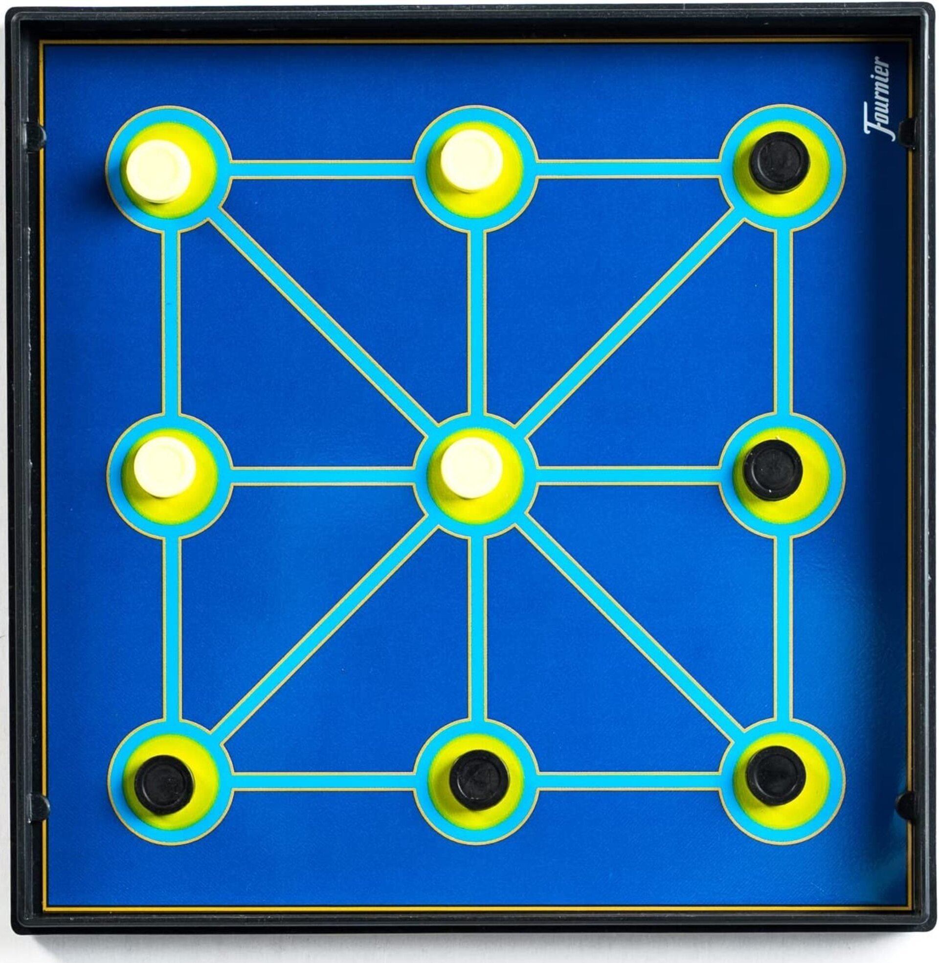 Juego 3 en Raya, magnetico, 16×16 cmtrs. - 2