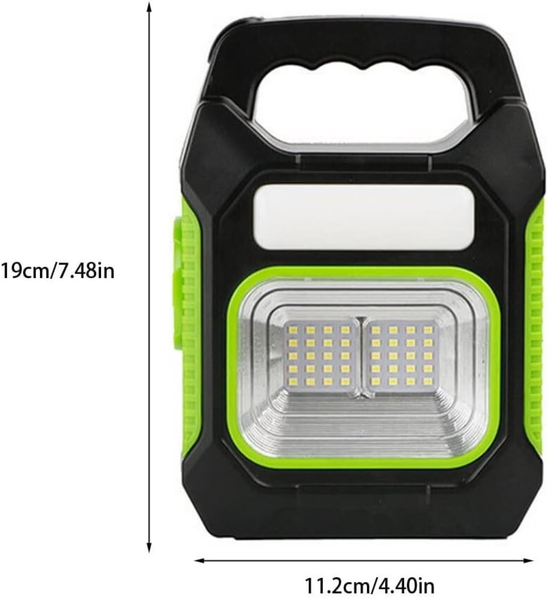 Linterna Solar, portatil, Power bank, camping, pesca, emergencia - 3